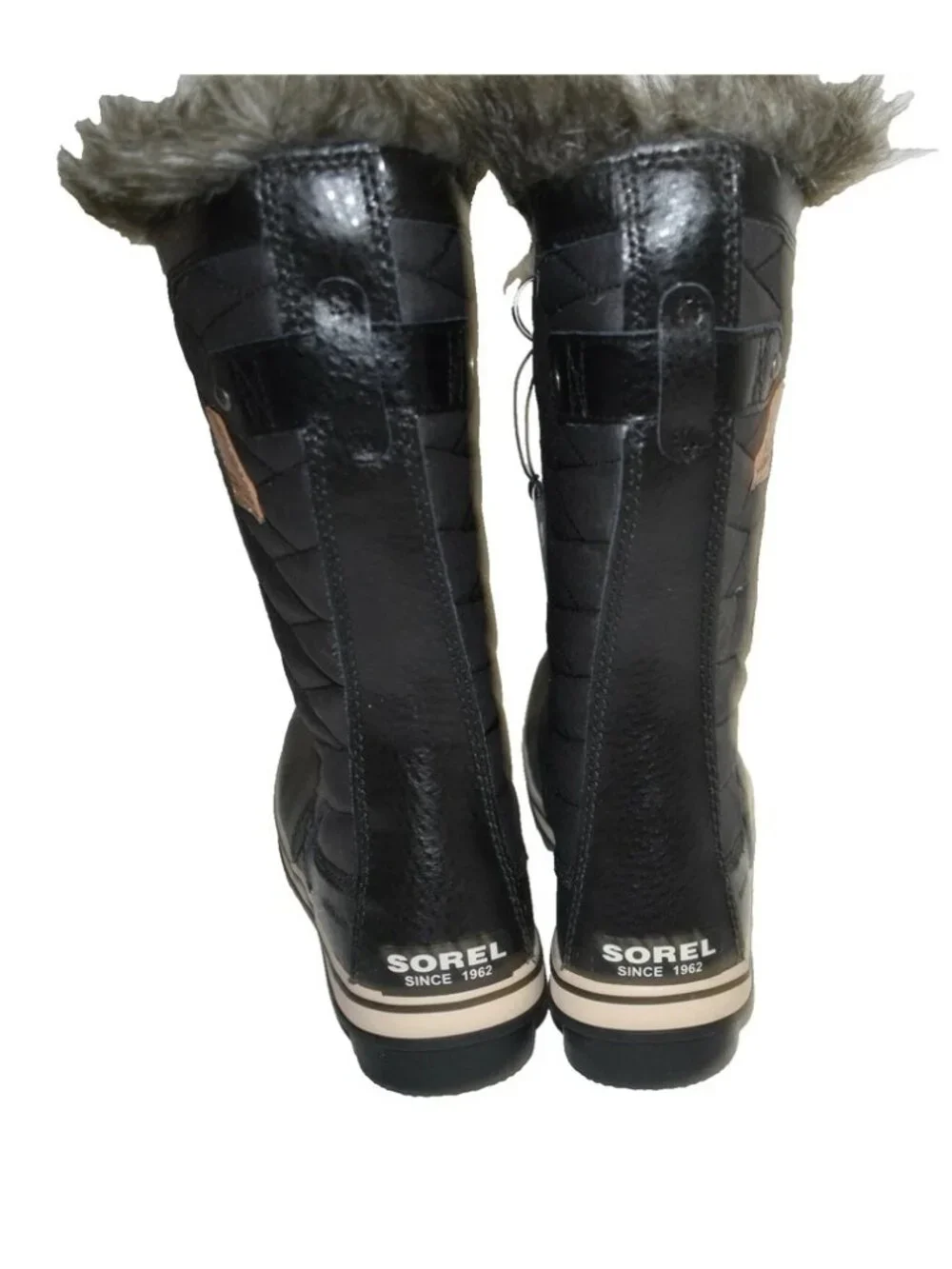 New! Sorel Tofino II Waterproof Boot Black Canvas & Leather Size 11 NL 2332-012